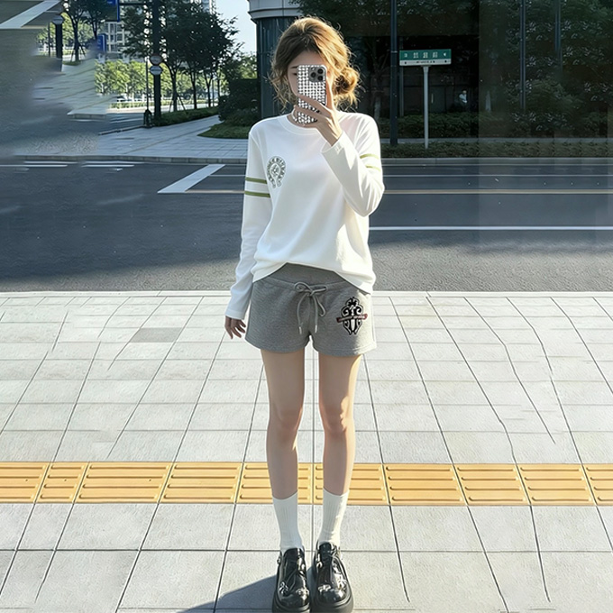 chrome hearts 33 graphic longsleeve t-shirt